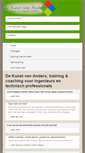 Mobile Screenshot of dekunstvananders.nl